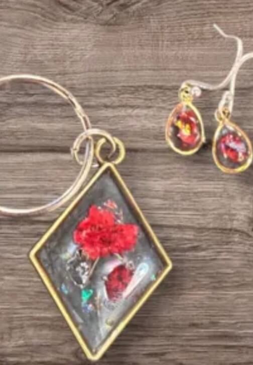 Botanical Silver and Resin Workshop