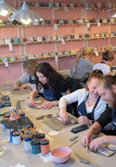 BYOB Mug Making Pottery Workshop