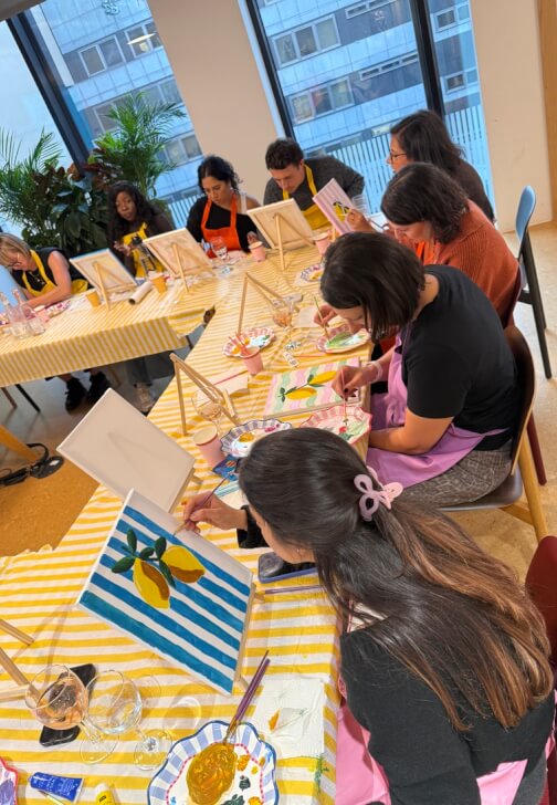 Painting experience in London