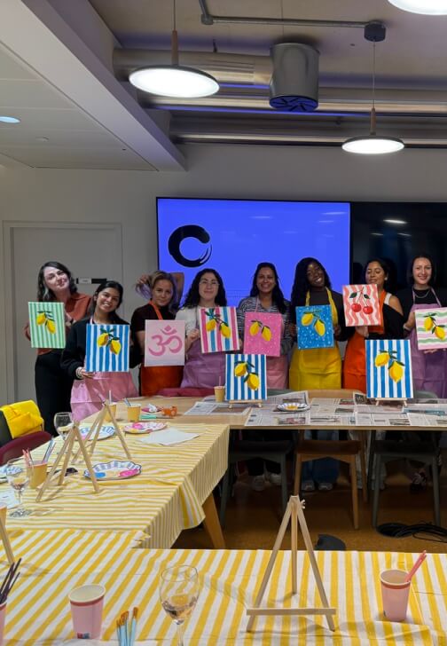 Painting experience in London with House