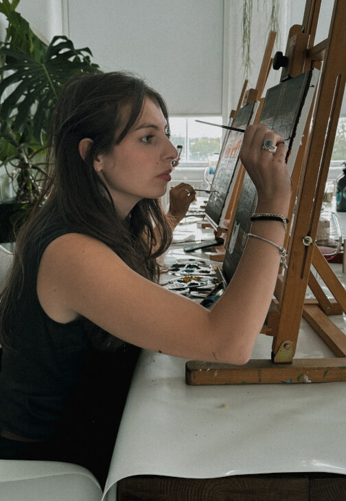Painting class in Barnet
