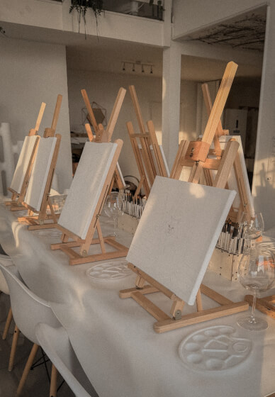 BYOB Unguided Paint and Sip Experience