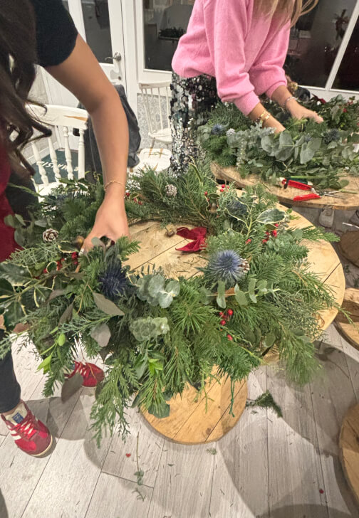 Floristry class in Clapham with HEINMA studio