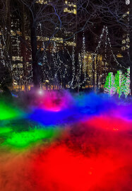 Canary Wharf Winter Lights Smartphone Photography Class