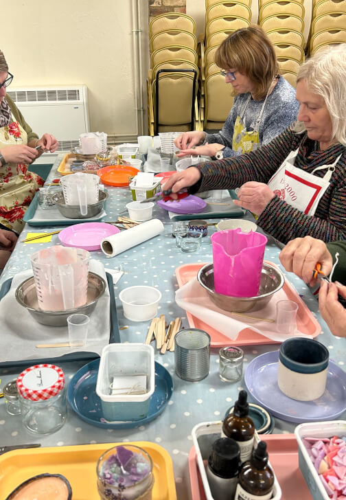 Candle Making class in Rockford