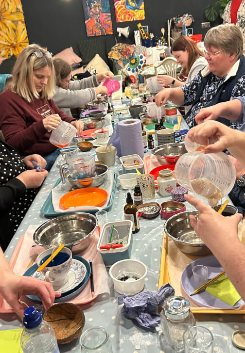 Candle Making class in Rockford, South West