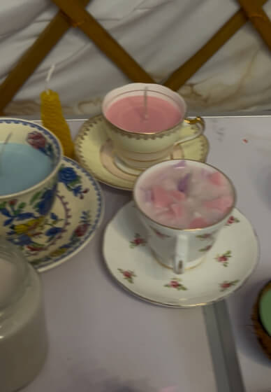 Candle Making Class Using Reclaimed Containers