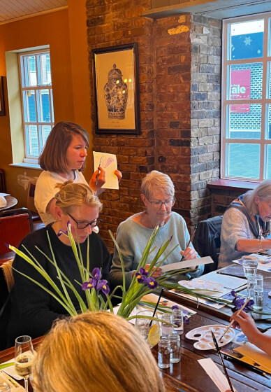 Card Making: Christmas Birds Watercolour Workshop