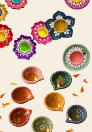 Chai and Diya Making Workshop: Lippan or Clay Diya