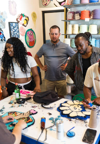 Cheeky Island Character Rug Tufting Workshop