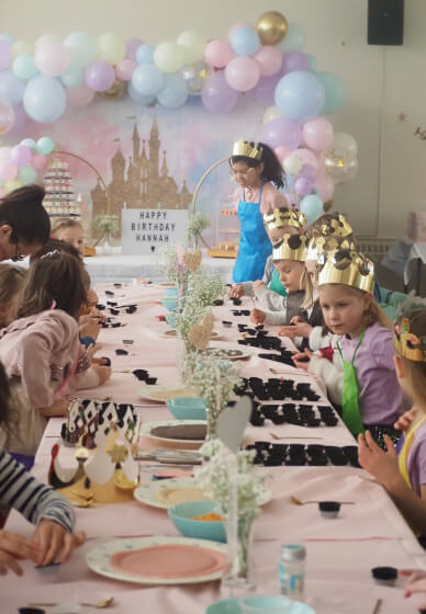 Children Birthday Chocolate Brigadeiro Making Party Around London