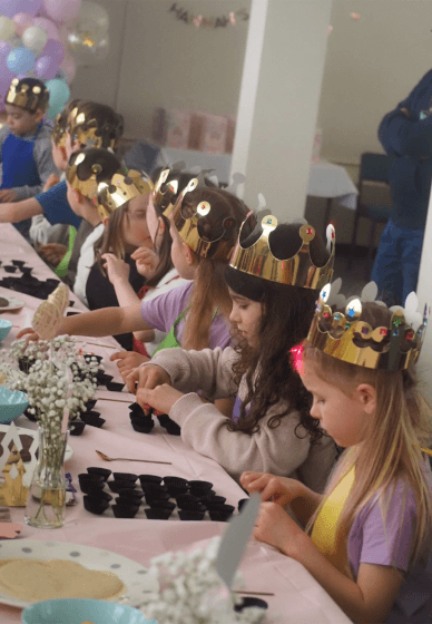 Children Birthday Chocolate Brigadeiro Making Party Around London