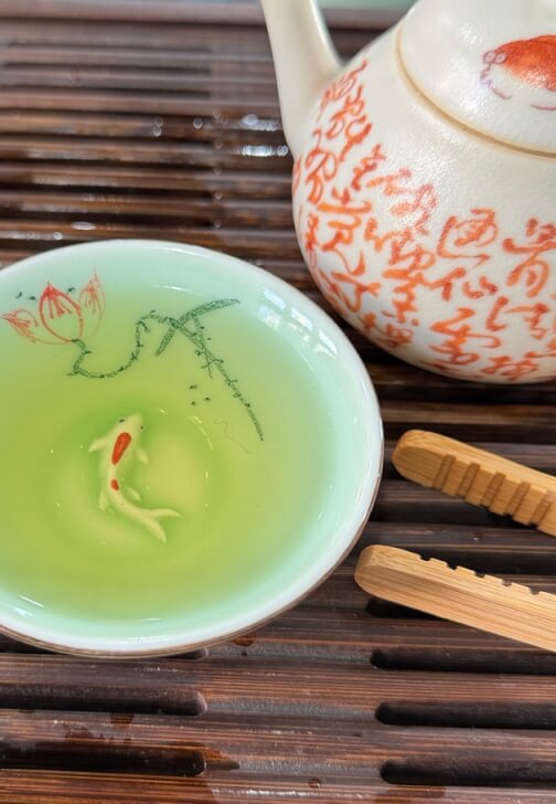 Photo from a tea class in Huntly