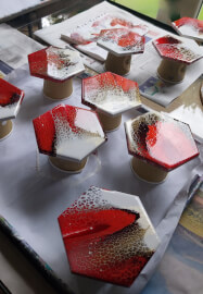 Christmas Acrylic Pouring Workshop - Winter Glow Coasters