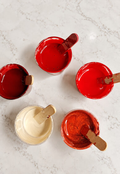 Christmas Acrylic Pouring Workshop - Winter Glow Coasters