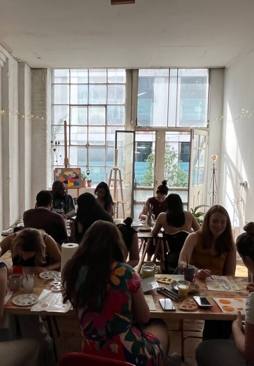 Pottery class in Coleshill