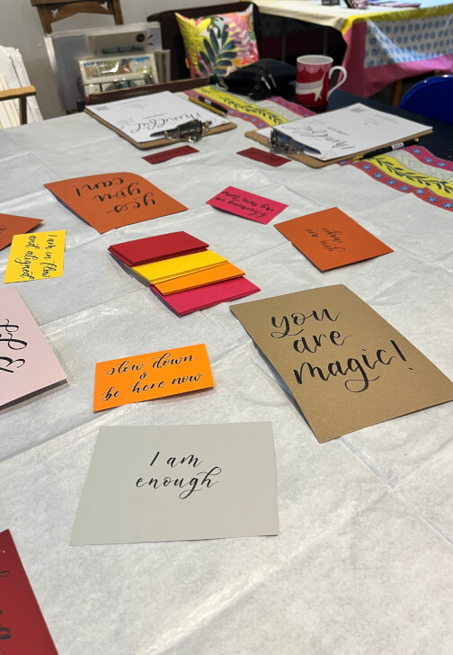 Paper Craft and Ink class in Rugby, West Midlands