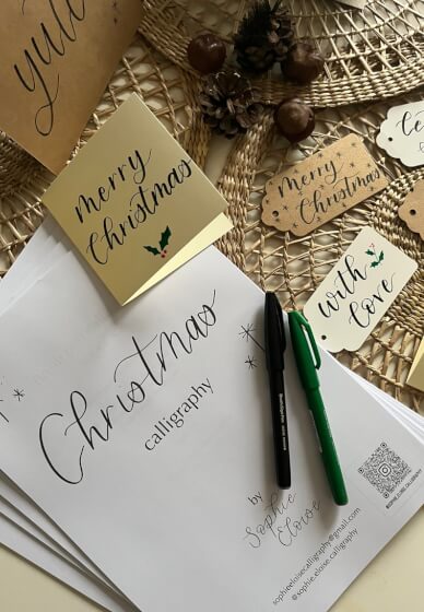 Christmas Calligraphy Workshop