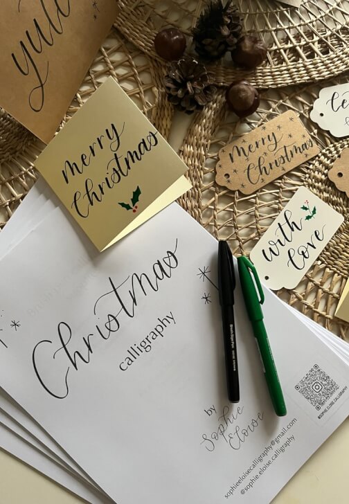 Photo from a paper Craft and Ink class in Leeds