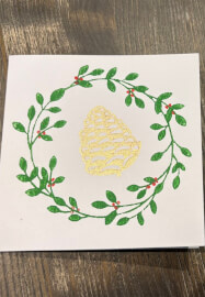 Christmas Card Block Printing Workshop