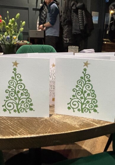 Christmas Card Block Printing Workshop