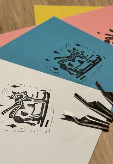 Christmas Card Printing Workshop