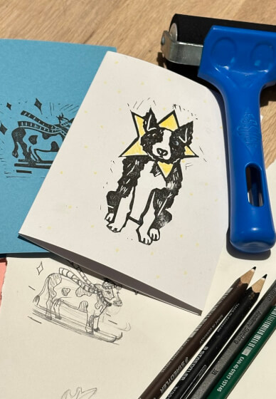 Christmas Card Printing Workshop