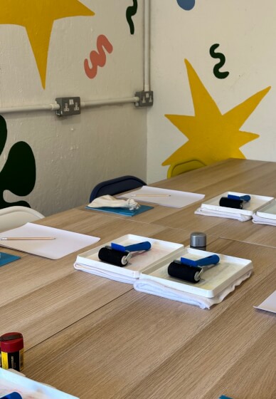 Christmas Card Printing Workshop