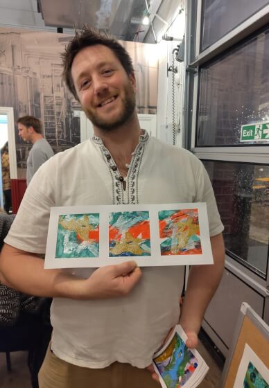Christmas Card Sip and Paint Workshop