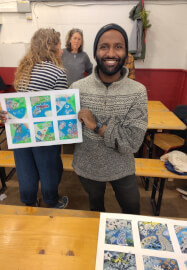 Christmas Card Sip and Paint Workshop