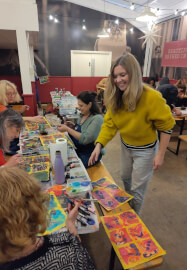 Christmas Card Sip and Paint Workshop