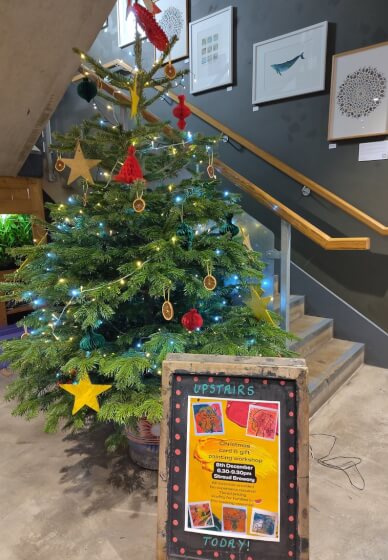Christmas Card Sip and Paint Workshop