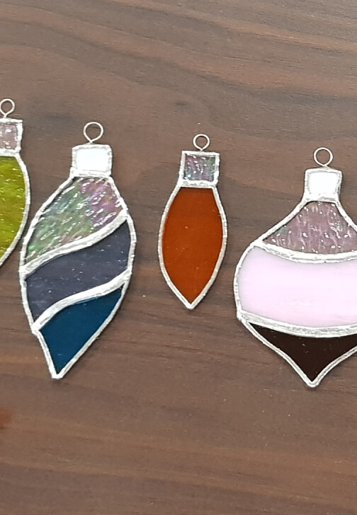 Christmas Decorations in Stained Glass - Workshop (Bedford)