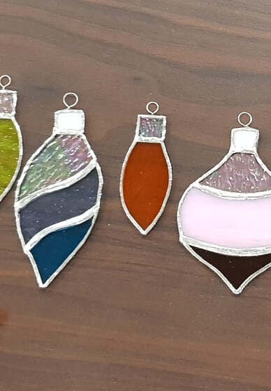 Christmas Decorations in Stained Glass - Workshop (Northampton)