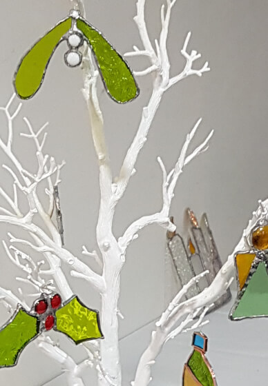 Christmas Decorations in Stained Glass - Workshop (Northampton)