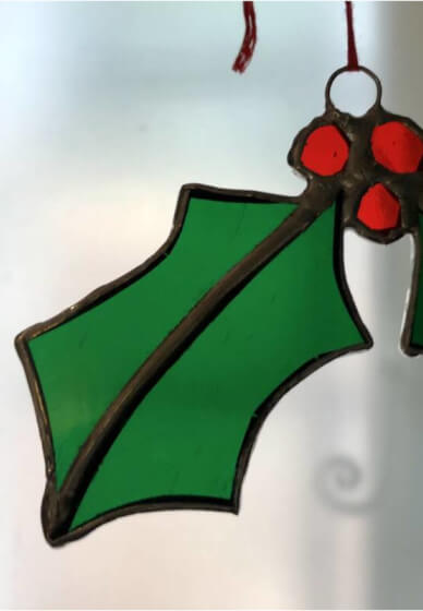 Christmas Decorations in Stained Glass - Workshop (Northampton)