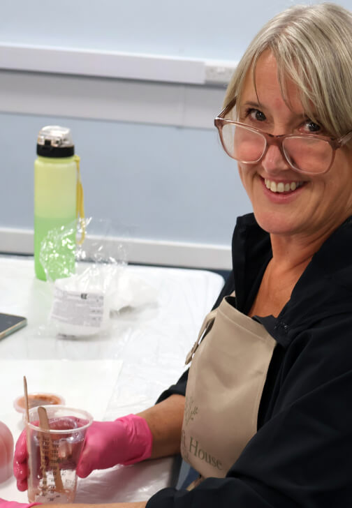 Fluid Art class in Northampton with The Craft House by Tobin
