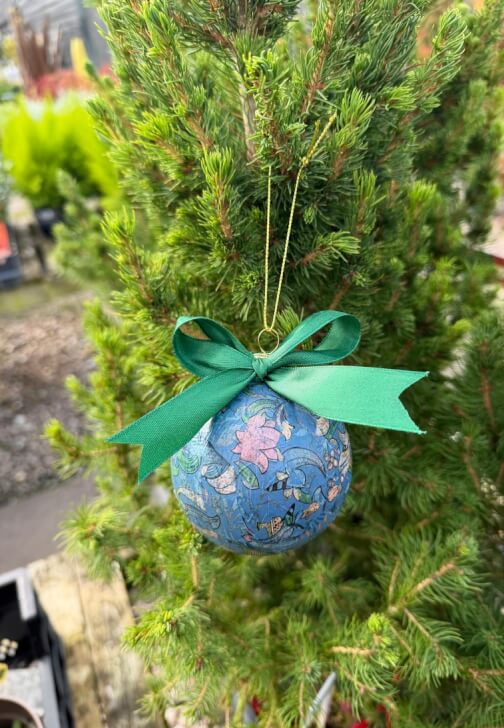 Christmas Decoupage Bauble Workshop