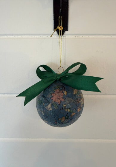 Christmas Decoupage Bauble Workshop