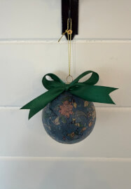 Christmas Decoupage Bauble Workshop