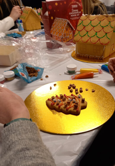 Christmas Ginger Bread House Decorating for Teams - Bournemouth