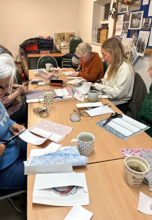 Textiles class in South