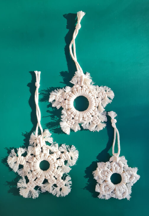 Christmas Macramé Decorations Workshop