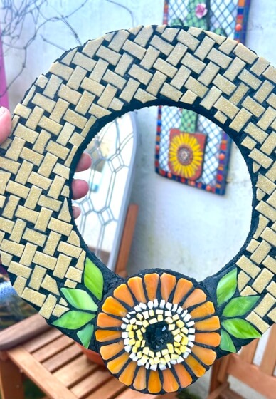 Christmas or Floral Mosaic Wreaths One-Day Workshop