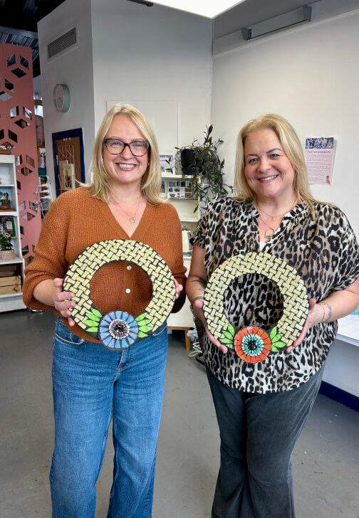 Glass and Mosaic class in Falkirk, Scotland