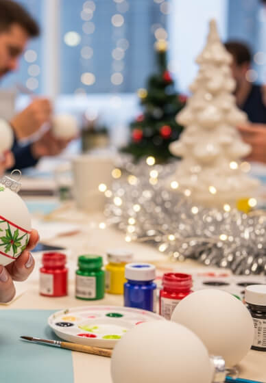 Christmas Ornament Painting Workshop