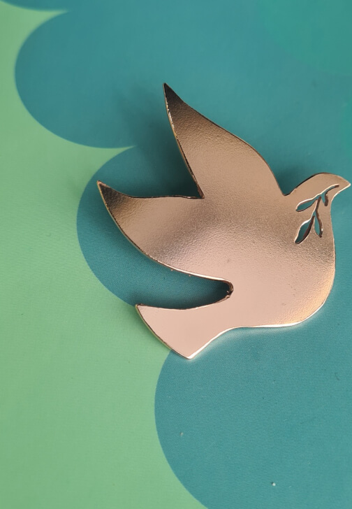 Christmas Peace Dove Pin Workshop