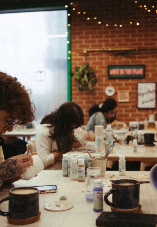 Christmas Pottery Painting BYOB