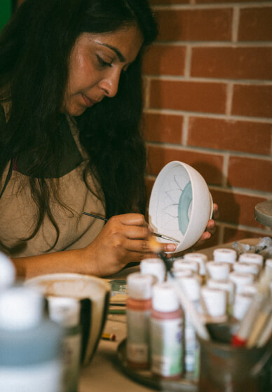 Christmas Pottery Painting BYOB