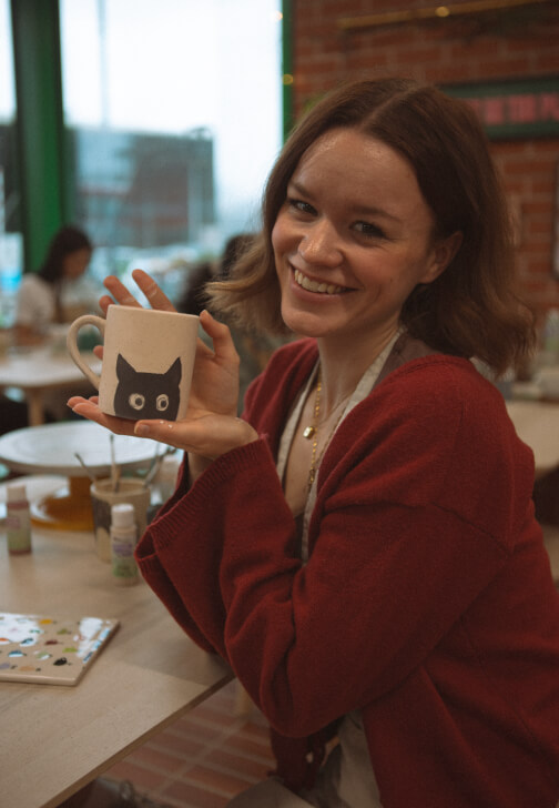 Pottery class in Greenwich, London